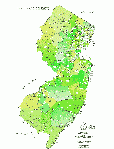 Figure 1: This map shows the New Jersey legislative districts after the 2000 census.