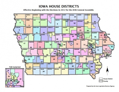 This is the approved Iowa House map.