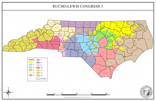 This map shows the final, approved Congressional plan.
